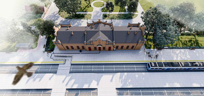 Tak będzie wyglądał Dworzec PKP w Suwałkach po remoncie