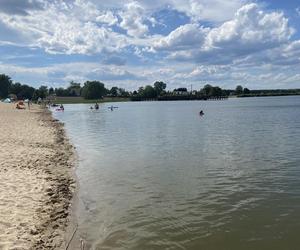 Upał nad Zalewem Kraśnickim