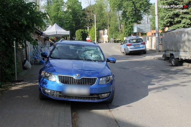 Poważny wypadek w Dankowie. Kierowca potrącił 72-latka