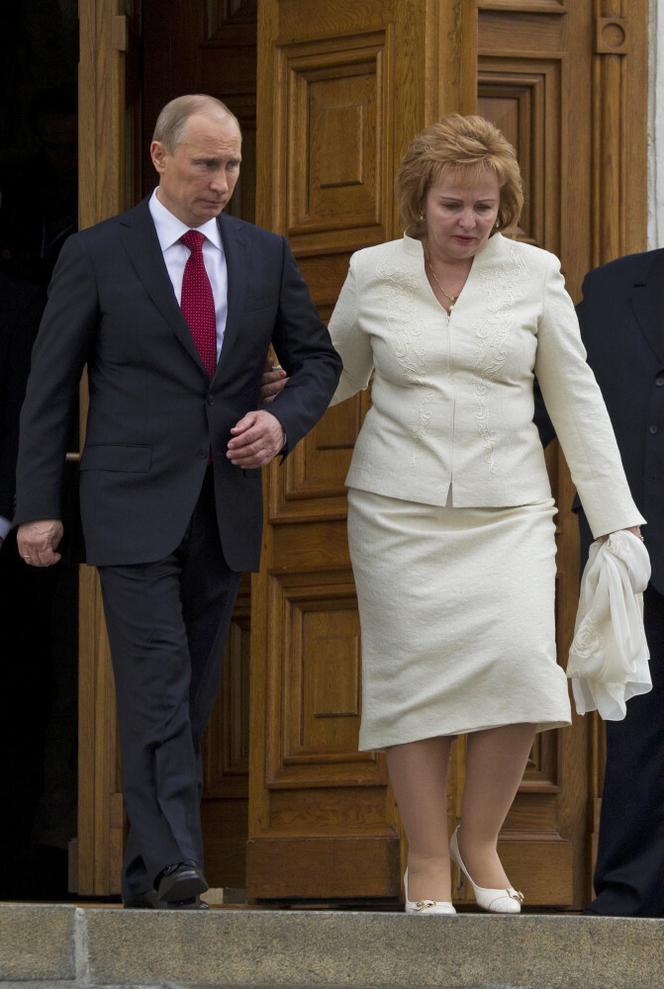 Władimir Putin z żoną Ludmiłą Putiną