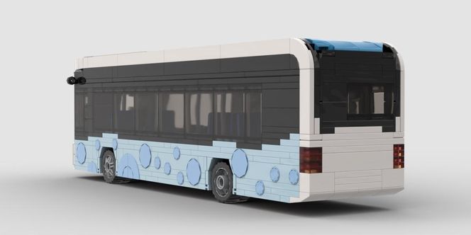 Poznański autobus w wersji Lego