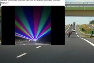 Chińczycy testują lasery na autostradach. Czegoś takiego jeszcze nie było
