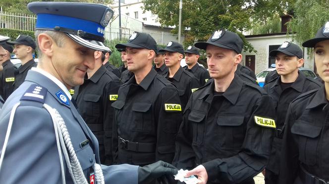 Ślubowanie nowych policjantów z Lubelszczyzny