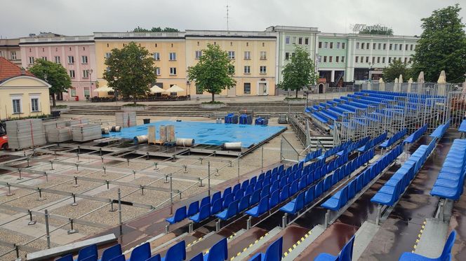 Mityng Gwiazd 2025. Arena na Rynku Kościuszki prawie gotowa