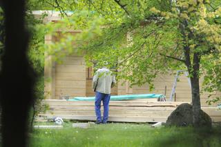 Rozbudowa posiadłości Komorowskich