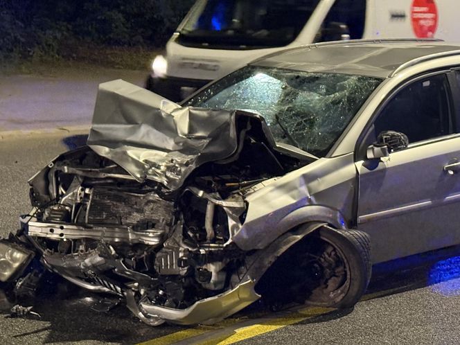 Makabra na Wisłostradzie. Roztrzaskane auta i motocykle. Dwie osoby reanimowane w tym dziecko 