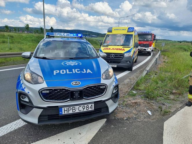 Jawor. Czołówka na na S3. W akcji wszystkie służby ratunkowe