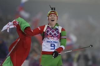 Soczi 2014, biathlon. Dziewczyny nie dogoniły medali, wygrana Domraczewej