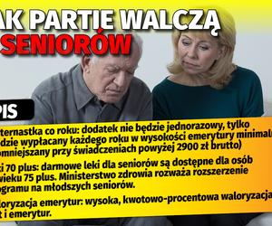 Tak partie walczą o seniorów