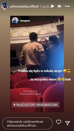 Adriana Kalska (Iza w M jak miłość) na planie filmu Falochron