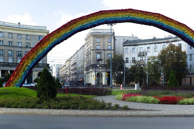 Tęcza na Placu Zbawiciela - kiedy ponownie w Warszawie?