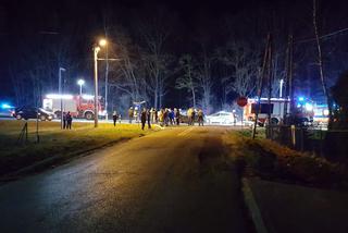 Poważny wypadek na trasie Kraków - Olkusz. Dwójka rannych, lądował śmigłowiec LPR