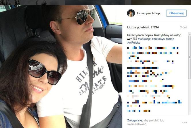 Katarzyna Cichopek i Marcin Hakiel na wakacjach