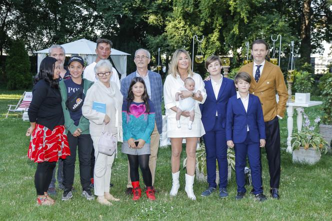 Małgorzata Rozenek z ojcem Stanisławem Kostrzewskim