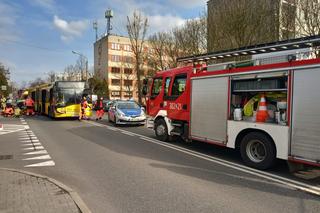 Katowice: Autobus potrącił 10-letnie dziecko. Jechało na hulajnodze