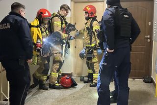 Na Pradze Północ kobieta zapomniała o kuchence i zasnęła. Strażacy uratowali ją w ostatniej chwili