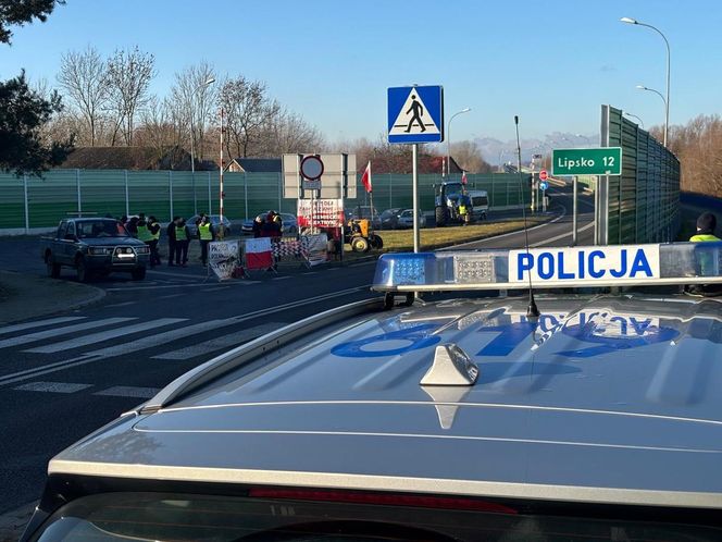 Protesty rolników w woj. lubelskim 13.12.2024