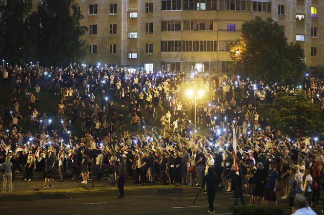 Demonstracje po wyborach na Białorusi