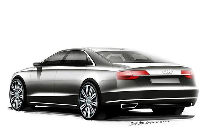 2014 Audi A8 facelifting