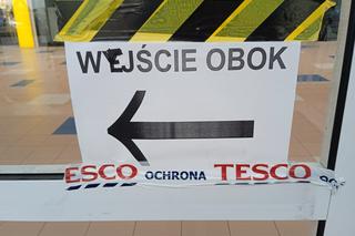 Prace budowlane w centrum handlowym na Serbskiej