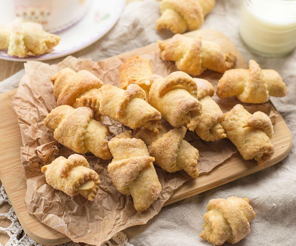 rogaliki z konfiturą różaną Jakuba Kuronia