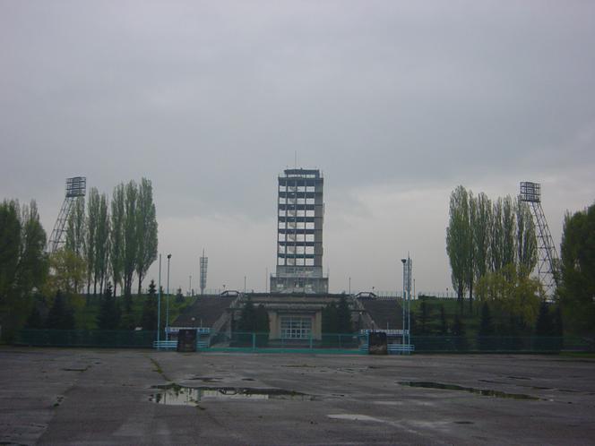 Słynna wieża na Stadionie Śląskim