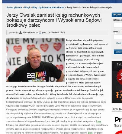 OSKARŻA Jurka Owsiaka o ukrywanie ksiąg rachunkowych! Owsiak naprawdę ma coś do ukrycia? Czy to zwykła prowokacja?