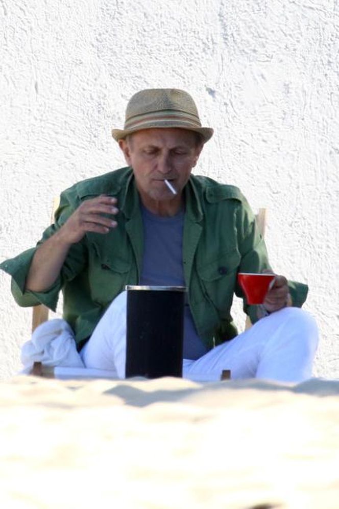 Andrzej Chyra w Sopocie bez zęba i bez alkoholu 