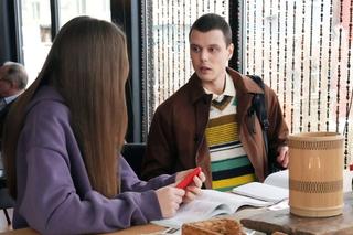 	Barwy szczęścia odc. 3029. Kacper (Jakub Szlachetka), Ewelina (Amelia Listwoń)