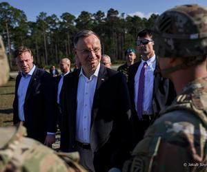 Andrzej Duda w Fort Stewart