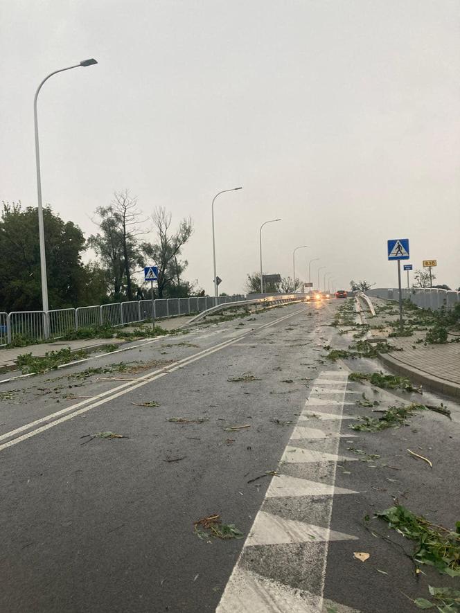 Potężna nawałnica przeszła przez woj. lubelskie. Straty są ogromne, jedna osoba jest ranna [ZDJĘCIA]