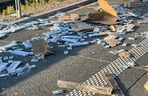 Wypadek ciężarówki z bydłem ujawnił przemyt papierosów