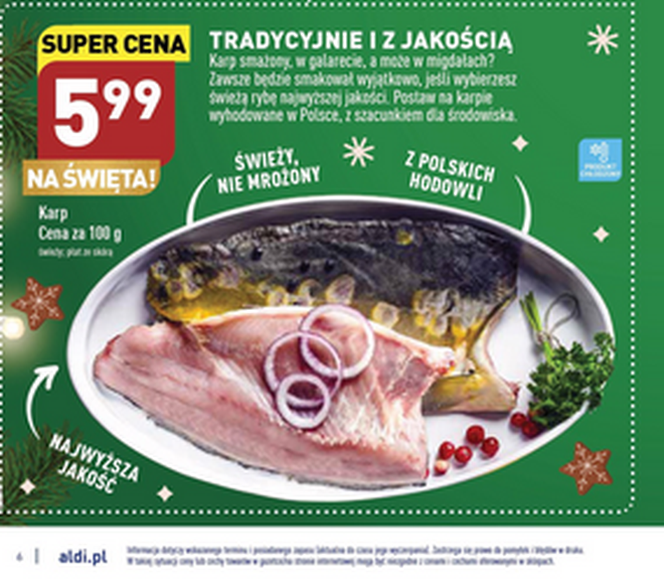 Cena karpia