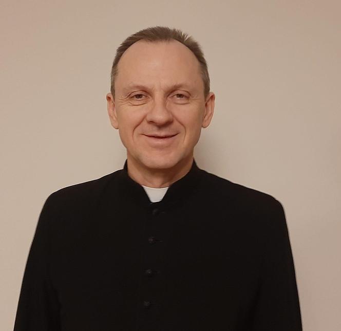 ks. Jacek Lewiński, proboszcz parafii mariackiej w Szczecinku