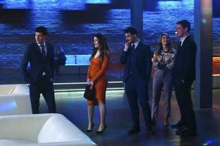 Barwy szczęścia odc. 2852: Justin (Jasper Sołtysiewicz), Agata (Natalia Zambrzycka), Ignacy Kieliszewski (Olaf Staszkiewicz)