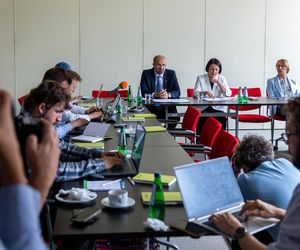 Konfewrencja w siedzibie NFOŚiGW w sprawie programu Czyste powietrze 