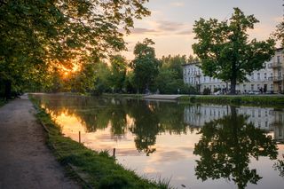 Spacer po parku nad Kanałem Bydgoskim. Mieszkańcy kochają to miejsce