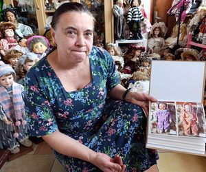 Agnieszka Ciećko zbiera lalki