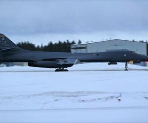 B-1B Lancer w bazie Luleå-Kallax