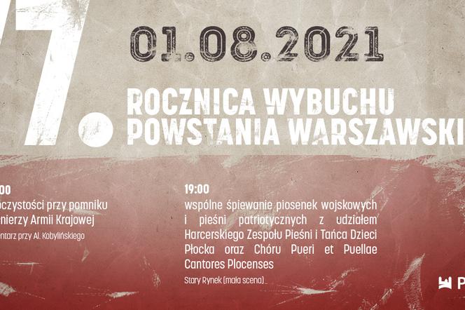 Płockie obchody rocznica wybuchu Powstania Warszawskiego