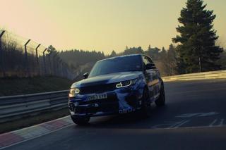 Range Rover Sport SVR najmocniejszym SUV-em na Nurburgringu - WIDEO