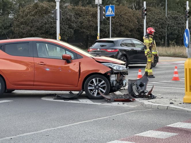 Dachowanie radiowozu. Bielany