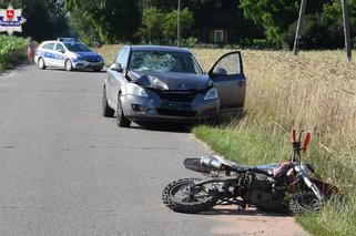 Sobiska: Dziecko na crossie. 10-latek WJECHAŁ wprost POD AUTO! Co tam się stało?!