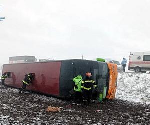 Katastrofa Flixbusa z Warszawy do Odessy. Pasażerowie uciekali przez pole