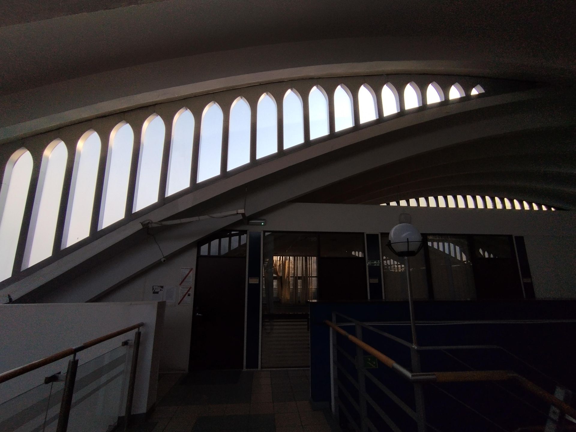 Hala Kopińska w Warszawie - wnętrze