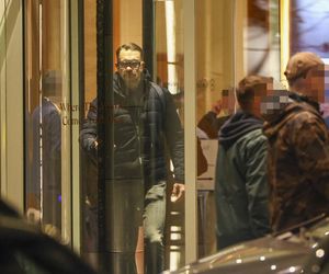 Łukasz Mejza jeździ autobusem