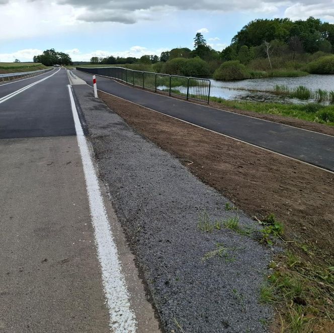 Droga Osieczna-Goniembice otwarta dla ruchu! Koniec remontu... po remoncie