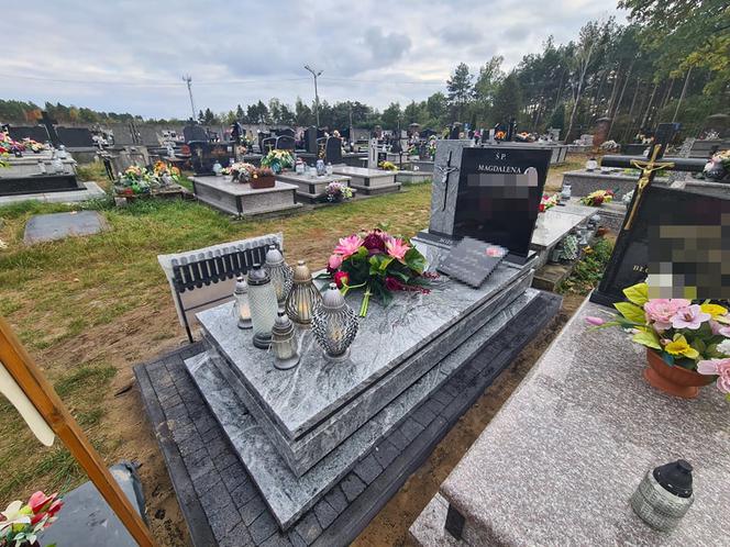 Kopki k. Rudnika. Grób matki, która zabiła dzieci i siebie [ZDJĘCIA]