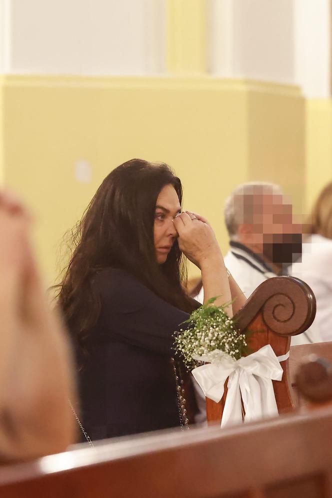 Ewa Krawczyk rozpłakała się w kościele, w którym brała ślub z Krzysztofem