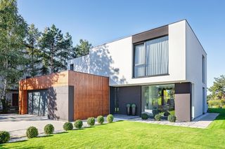 Strefa przed wejściem do domu - przykłady aranżacji